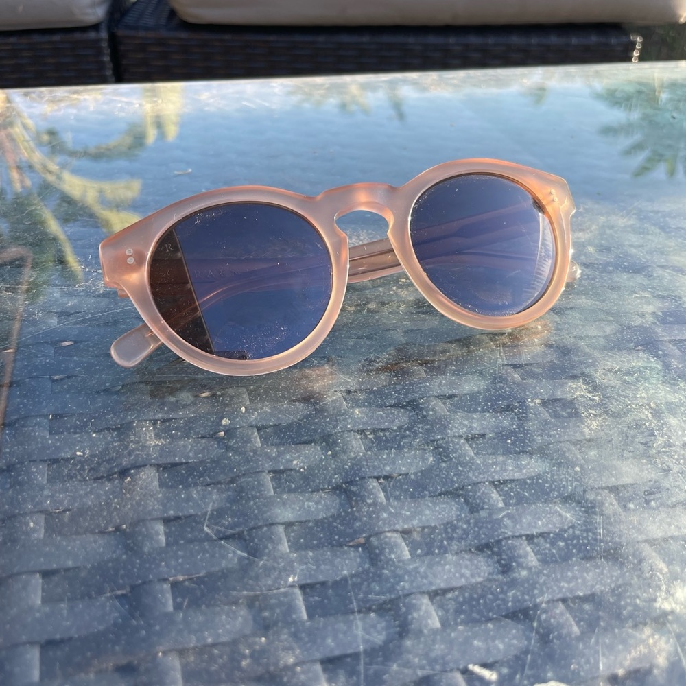 RAEN Parkhurst 49 Sunglasses. Barely worn. Rosé pink color. Handmade.